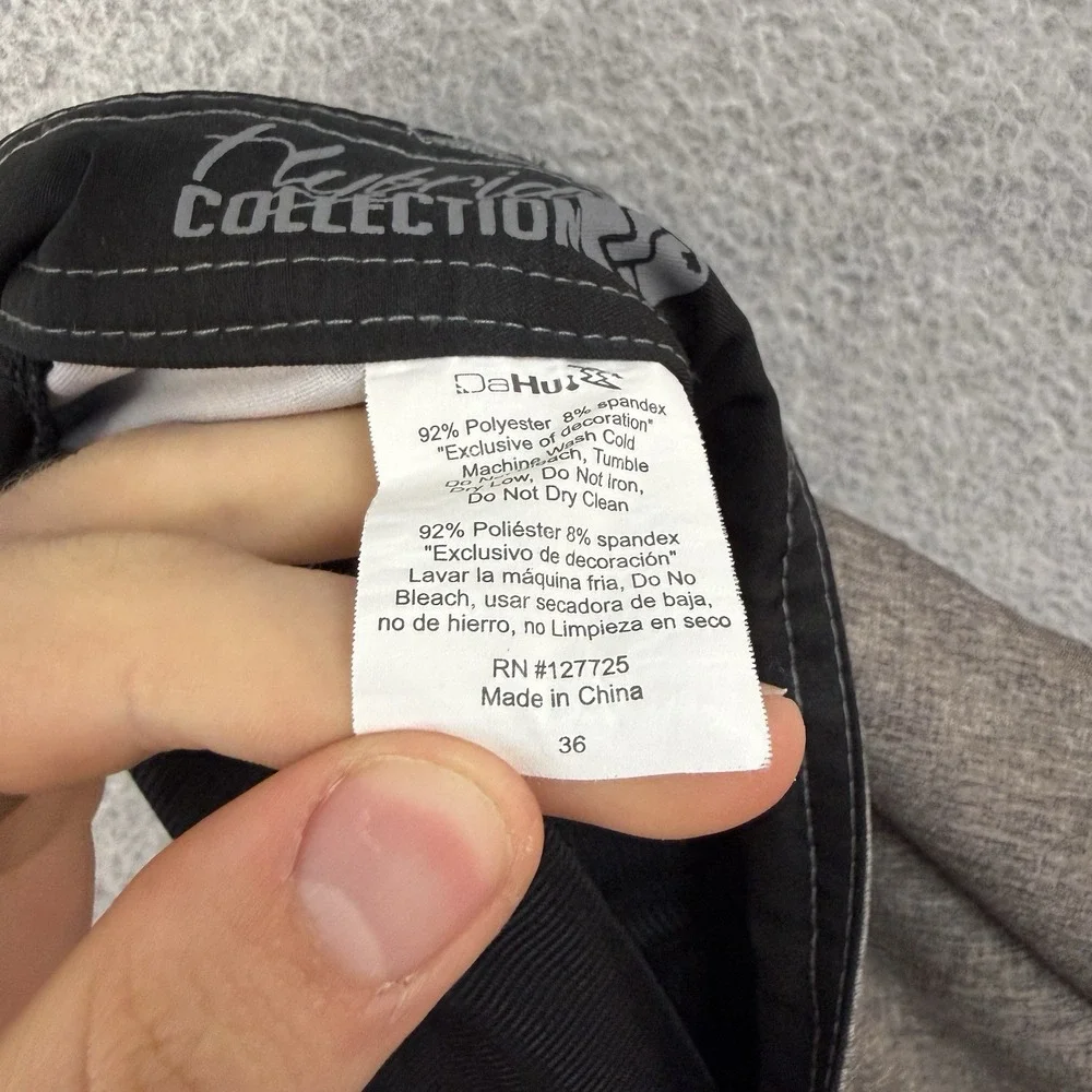 DaHui Mens Hybrid Shorts 36 Stretch Performance Quick Dry Gray Amphibian Summer‎